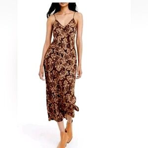 Nili Lotan for Target Paisley Print Slip Dress Small